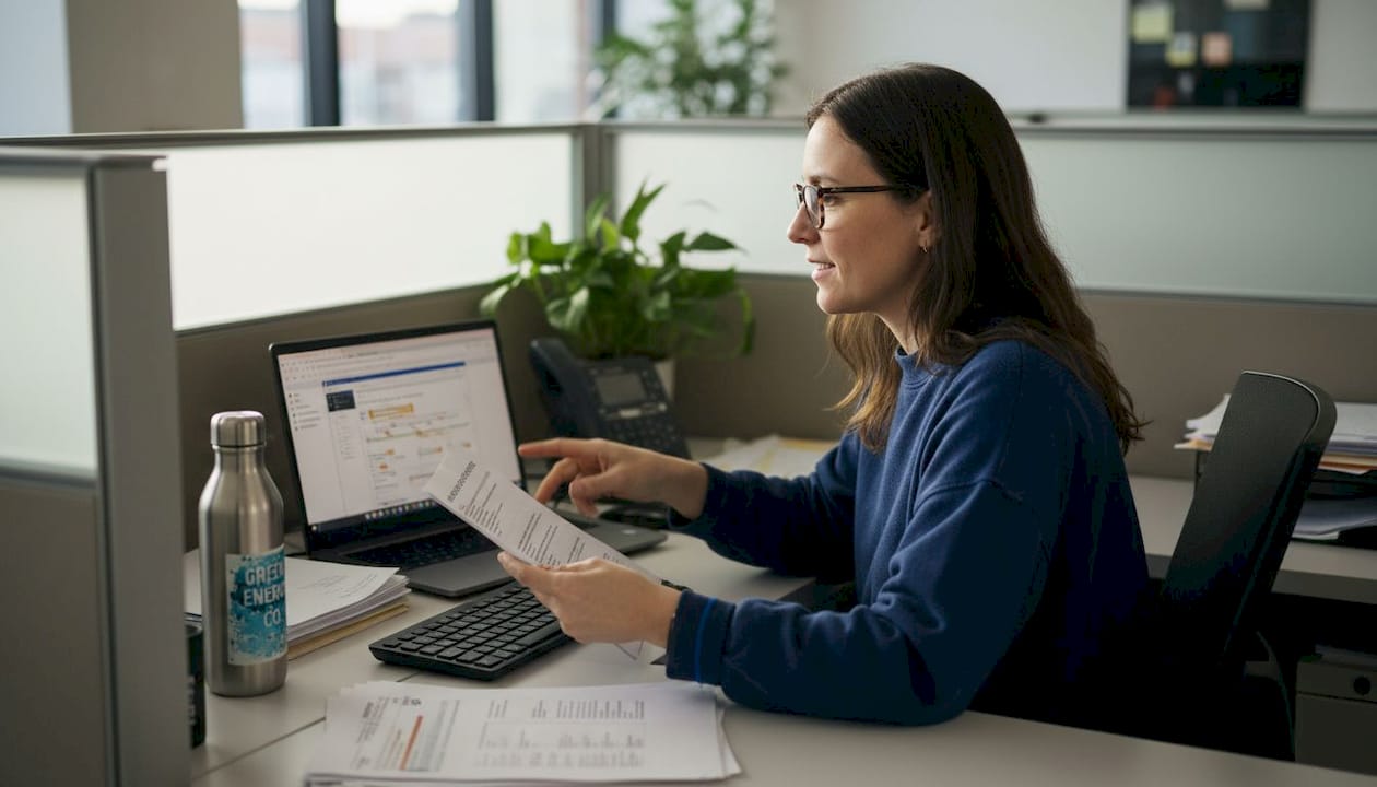 Security specialist reviewing IP threat indicators