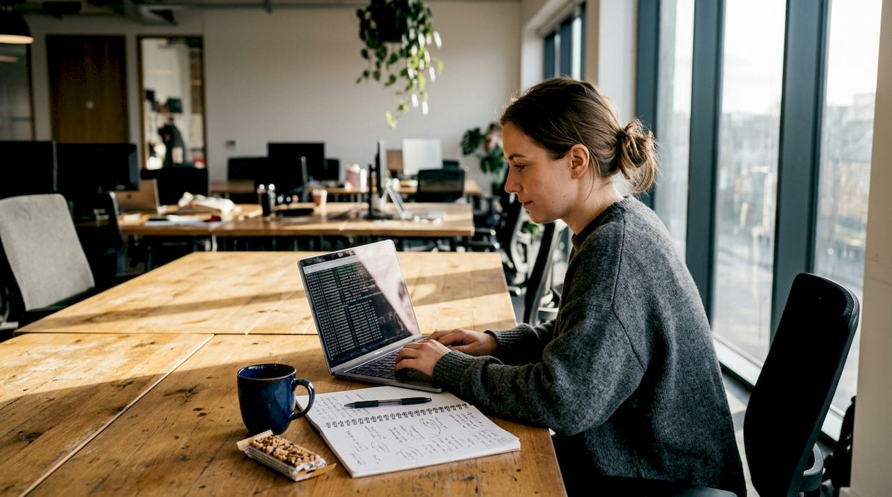 Analyst reviewing connection logs for proxy detection