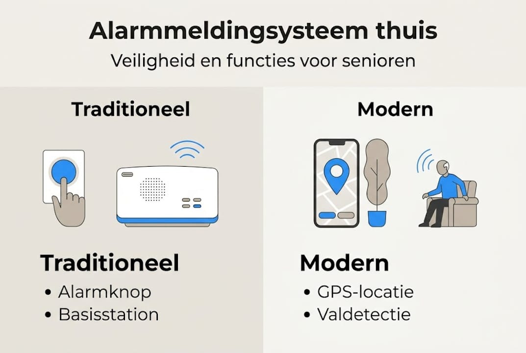 Infographic: alle mogelijkheden van het alarmmeldingssysteem in één oogopslag