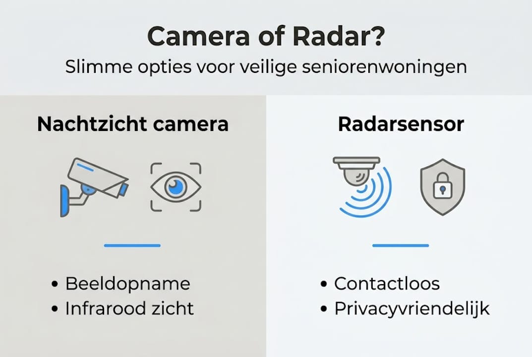 Overzicht: camera versus radar – wat zijn de verschillen?