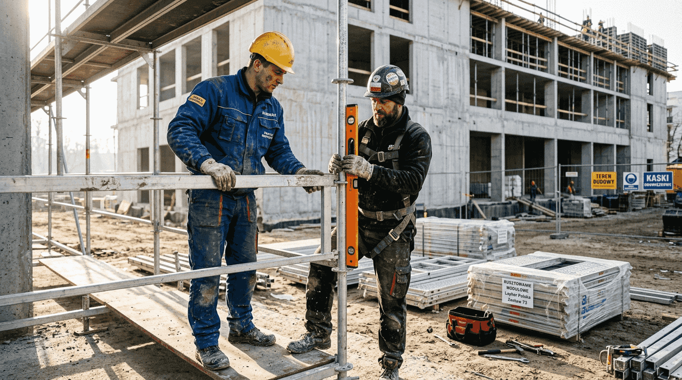 Rozwój technologii rusztowań w 2026: innowacje i bezpieczeństwo