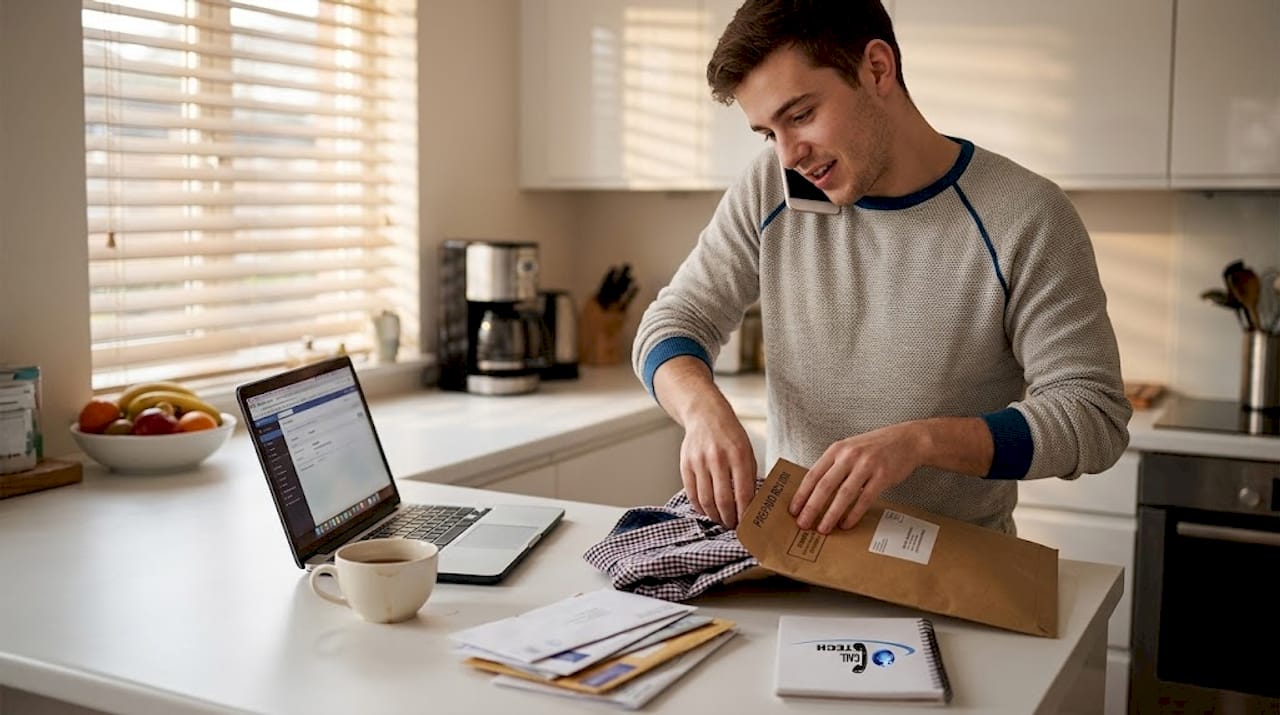 Shopper returning product while on support call