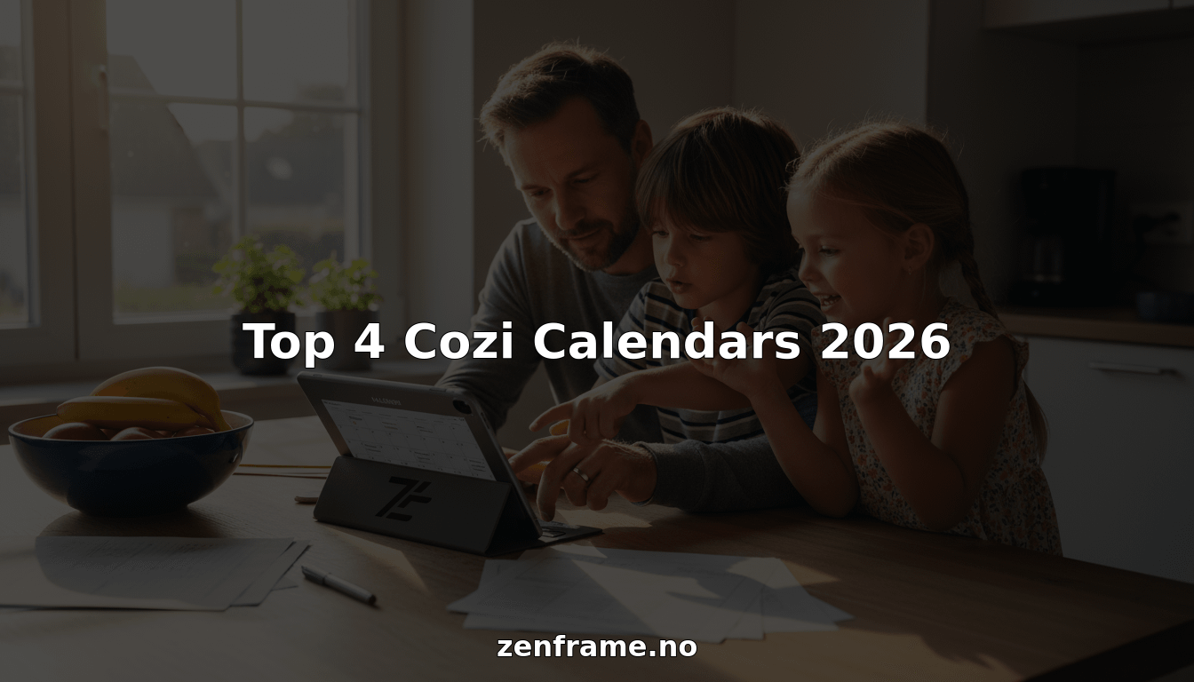 Der Familienkalender liegt griffbereit auf dem Küchentisch, damit alle anstehenden Termine immer im Blick sind.