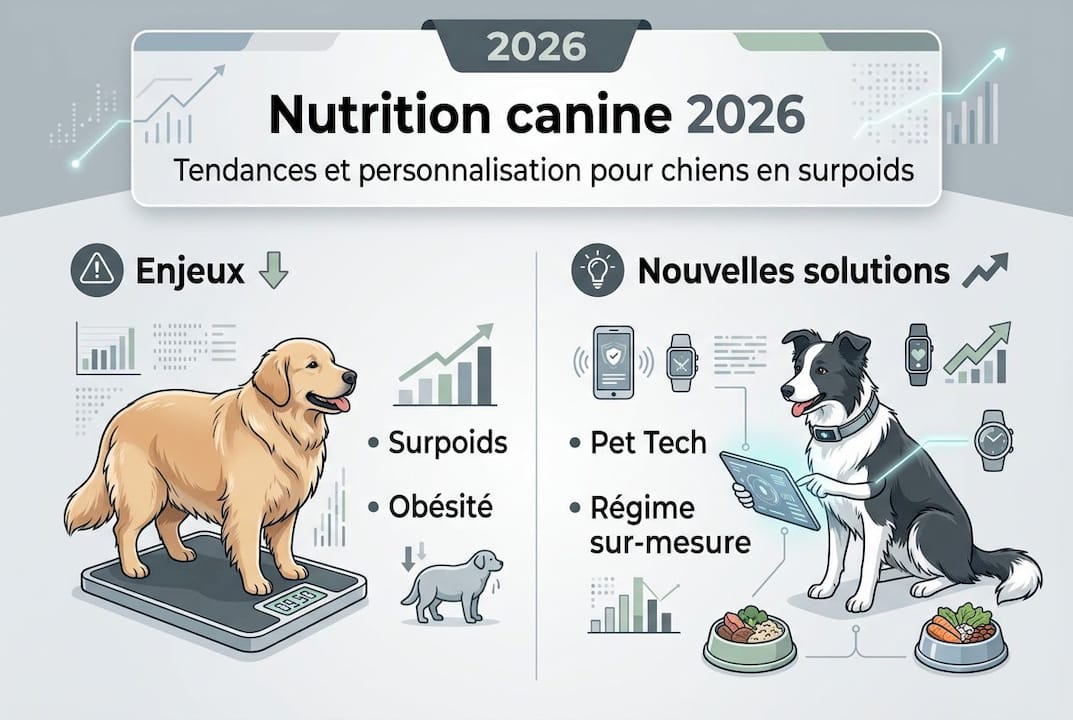 Infographie : bien nourrir son chien et prévenir le surpoids