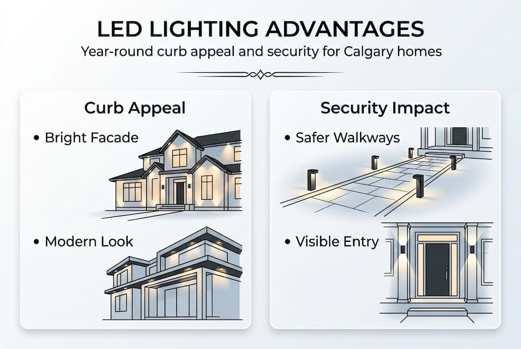 Infographic highlights curb appeal and security benefits