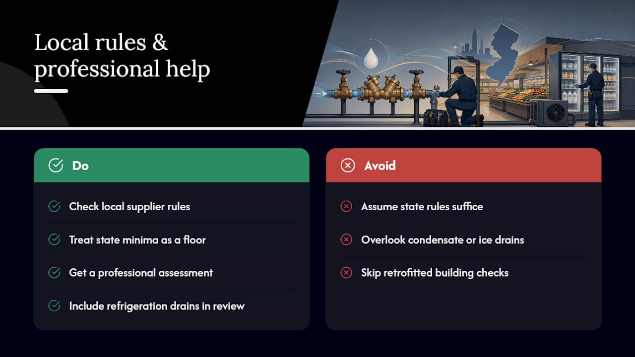 Local Variations and When to Call a Professional — overview diagram
