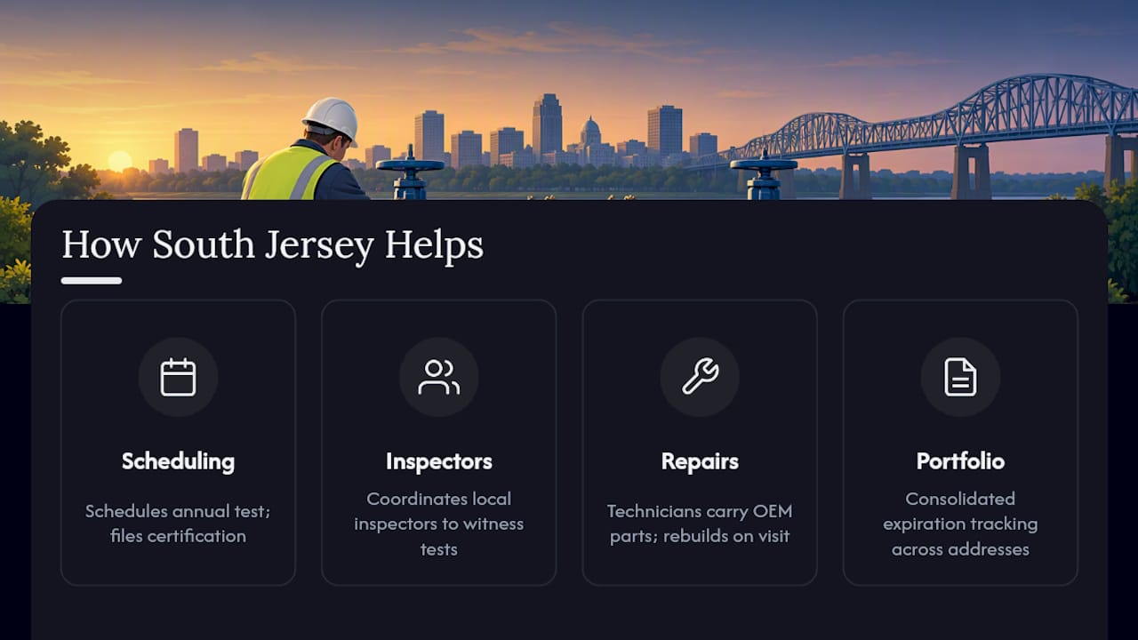 How South Jersey Backflow Keeps NJ Properties Compliant — overview diagram