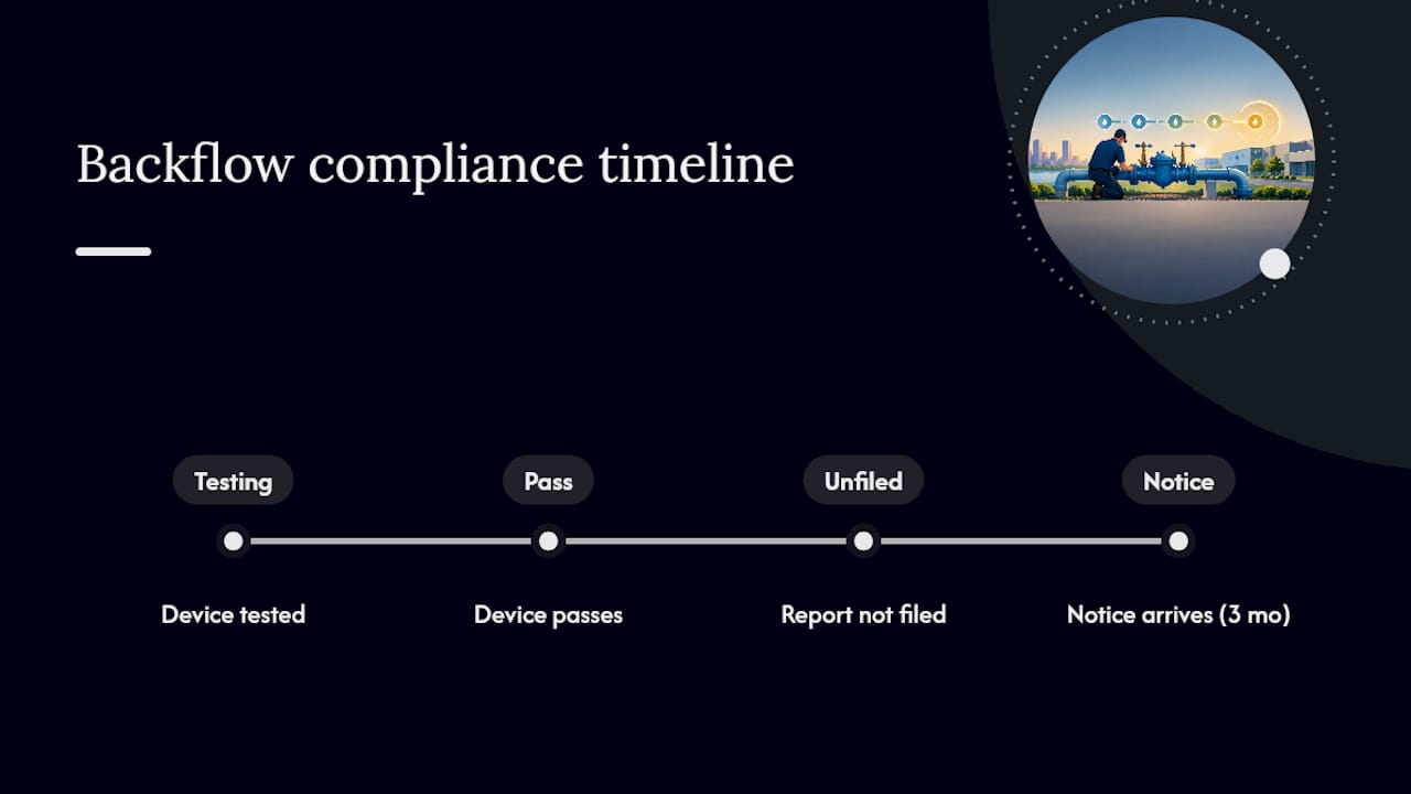 New Jersey backflow compliance deadline timeline