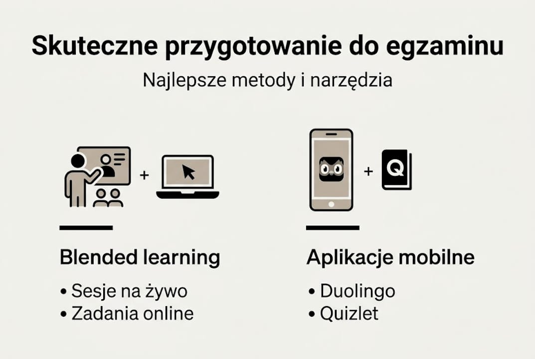 Infografika: sprawdzone sposoby na efektywne przygotowanie się do egzaminu