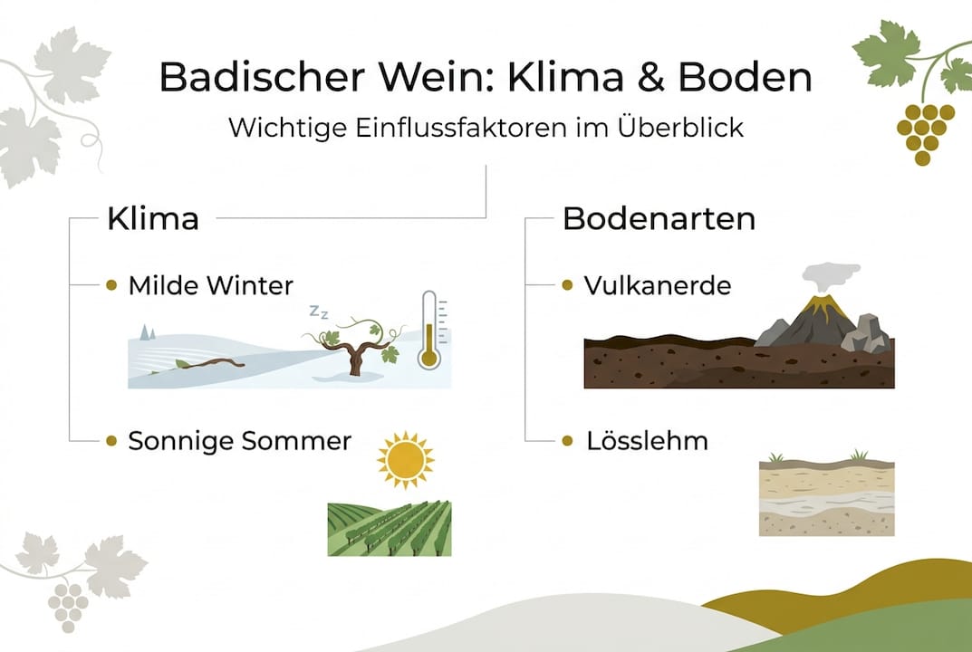 Übersicht: Wie Klima und Boden den Charakter badischer Weine prägen