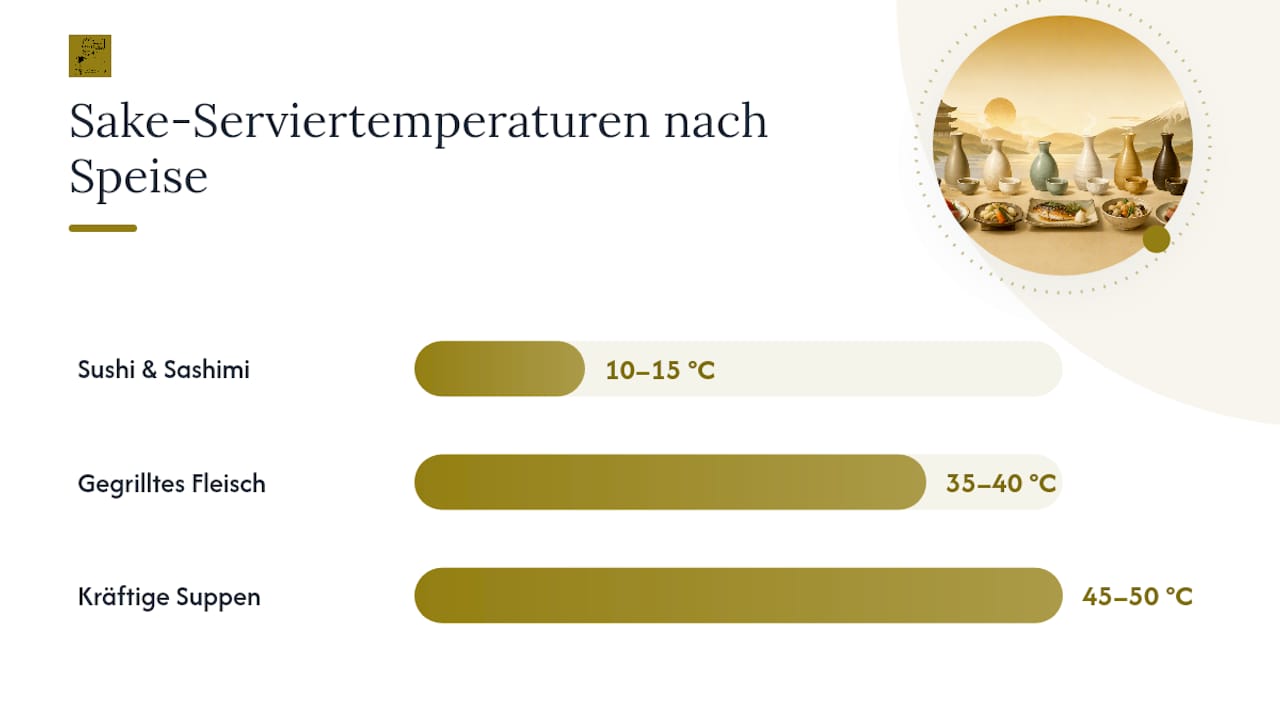 Sake und Speisen: Temperatur als Geschmacksbrücke — overview diagram