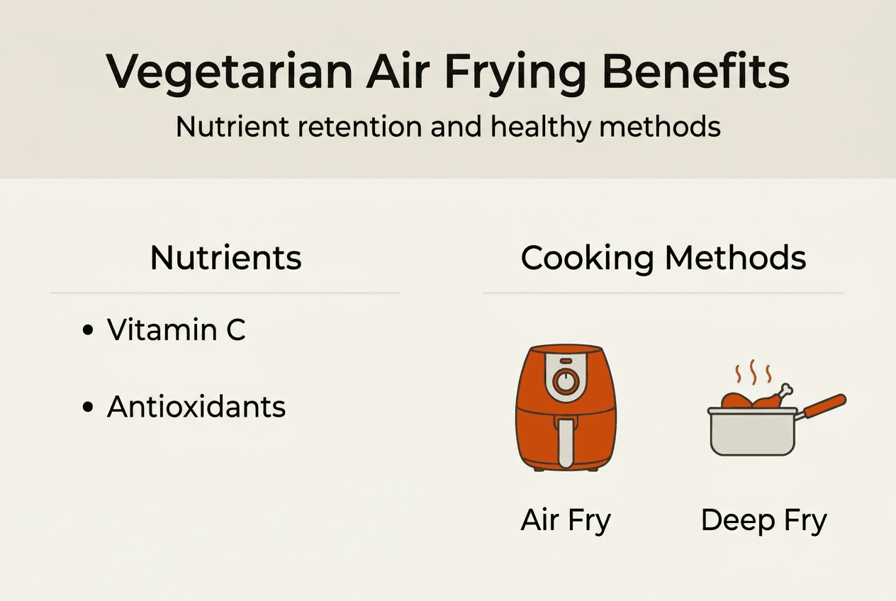 Nutritional advantages air frying vs deep frying