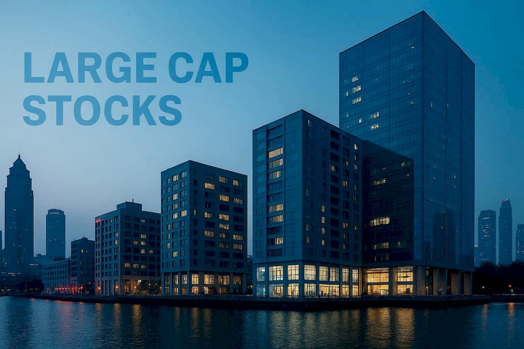 Featured image for What are large cap stocks? Guide to reliable investments - Tickerplace blog