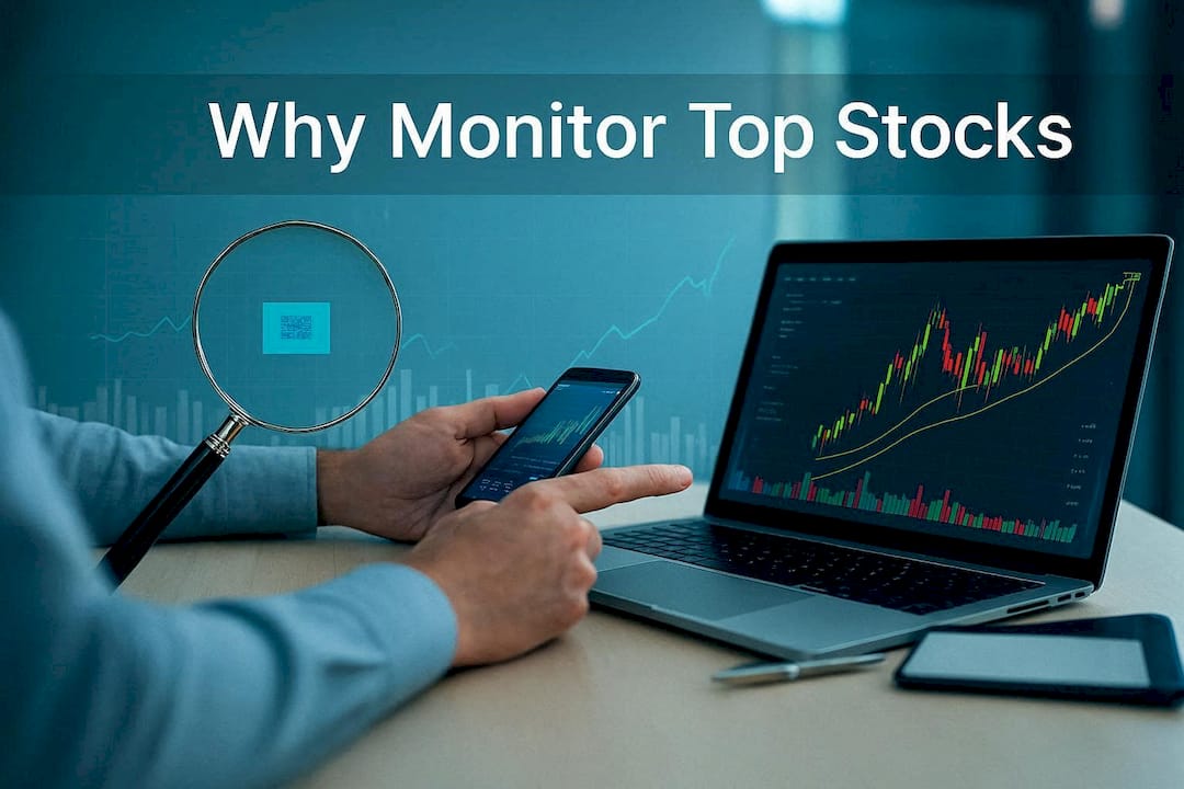 Featured image for Why monitoring top stocks drives better investment decisions - Tickerplace blog
