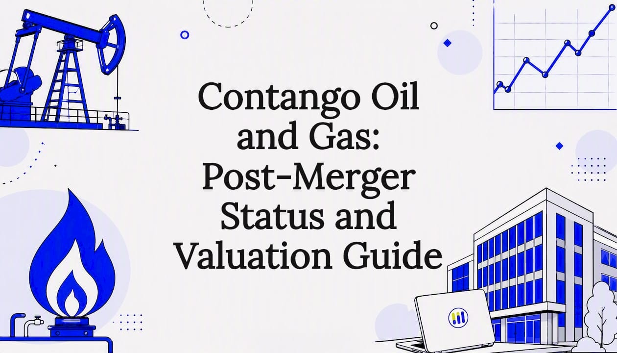 Featured image for Contango Oil and Gas: Post-Merger Status and Valuation Guide - Tickerplace blog