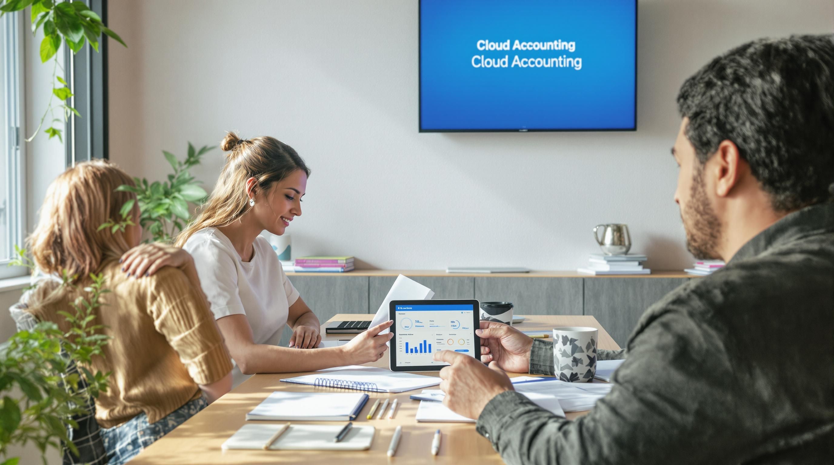 cloud accounting business meeting