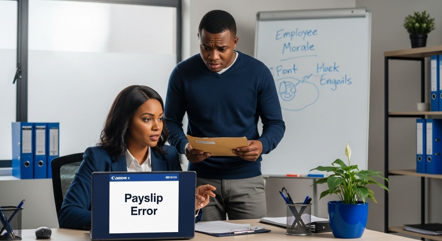 employee payroll error