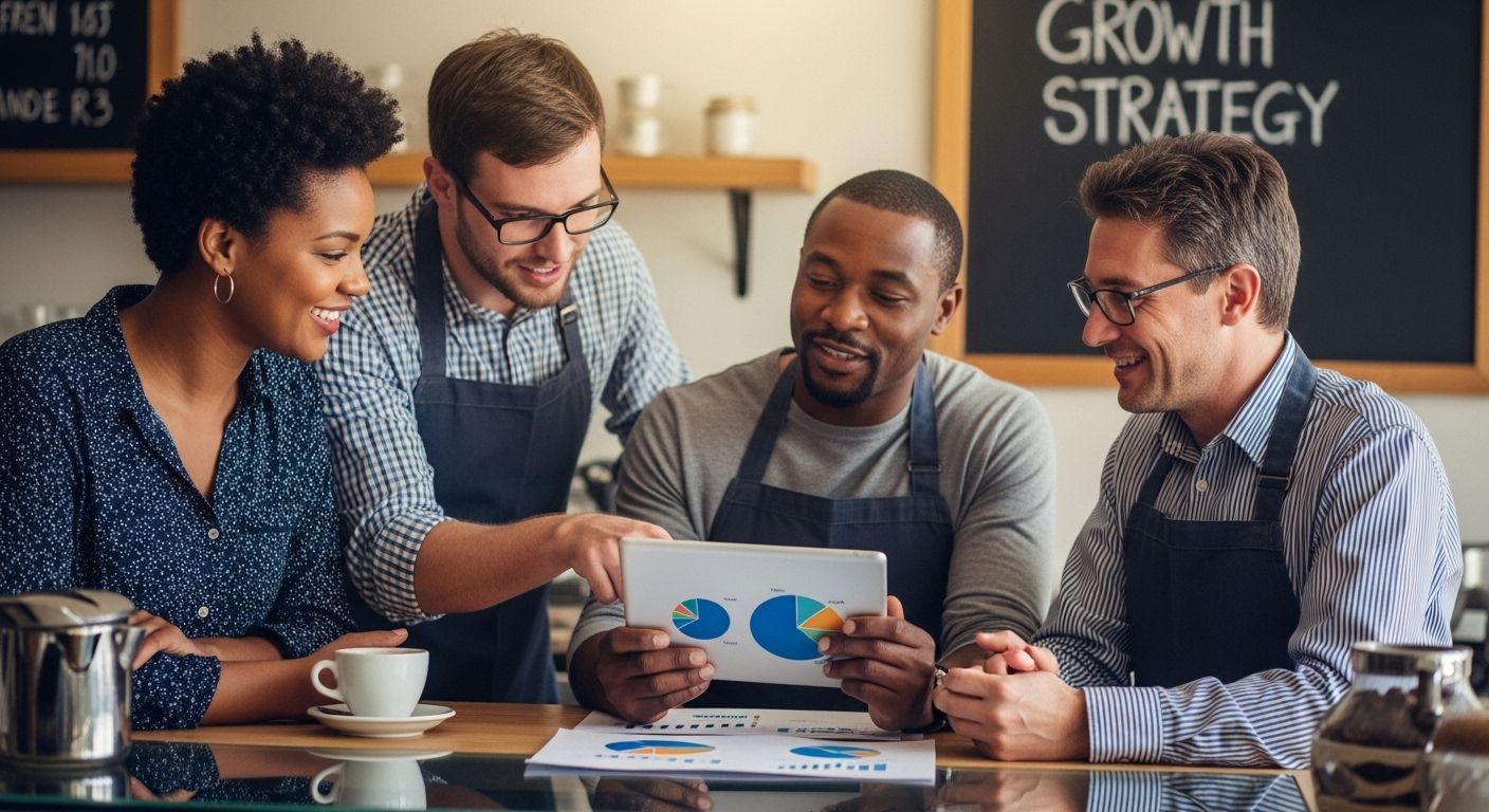 business growth planning meeting