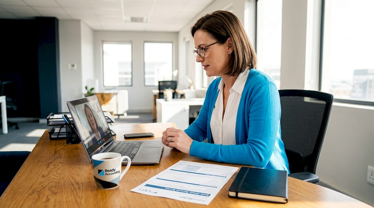 Business owner discussing VAT registration threshold
