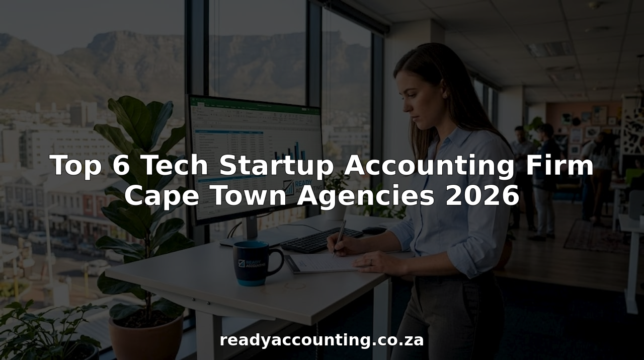 Accountant reviews financial data in Cape Town office