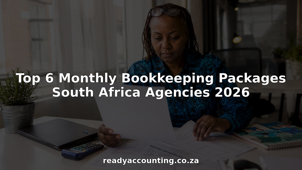Accountant reviewing bookkeeping documents in office