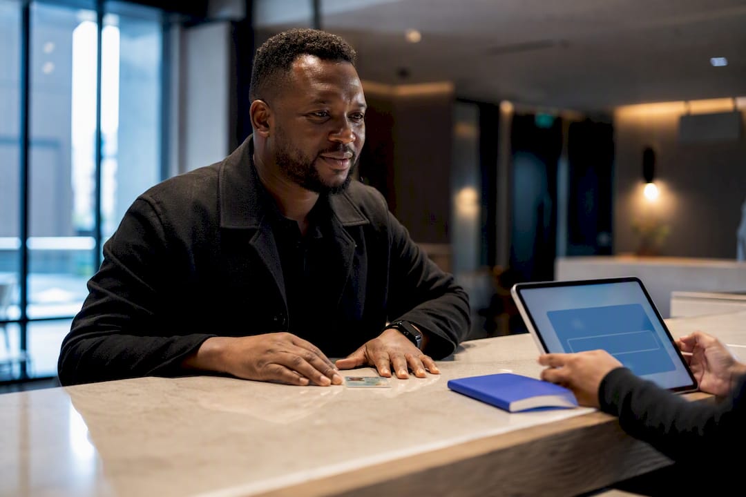 Founder completing South African company registration