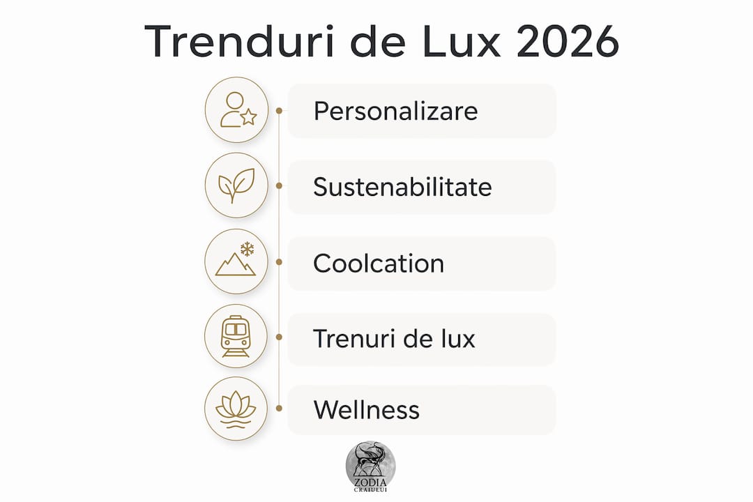 Infografic: principalele tendințe în turismul de lux