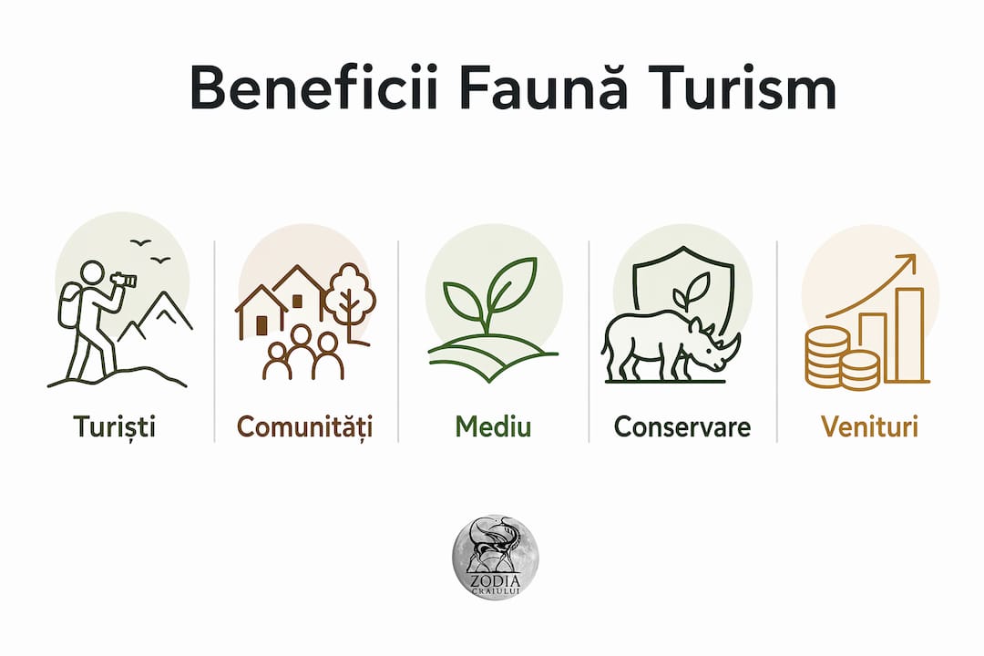 Infografic: De ce merită să includem fauna locală în oferta turistică – avantaje esențiale