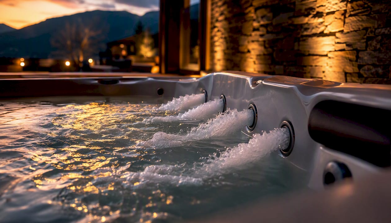 Jeturi de hidromasaj special concepute pentru relaxarea zonei lombare