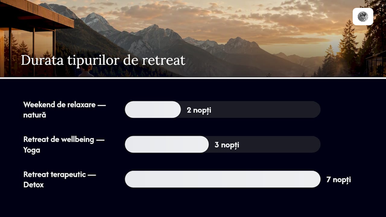 Tipuri de retreaturi spa: care sunt diferențele în funcție de durata și scopul fiecăruia