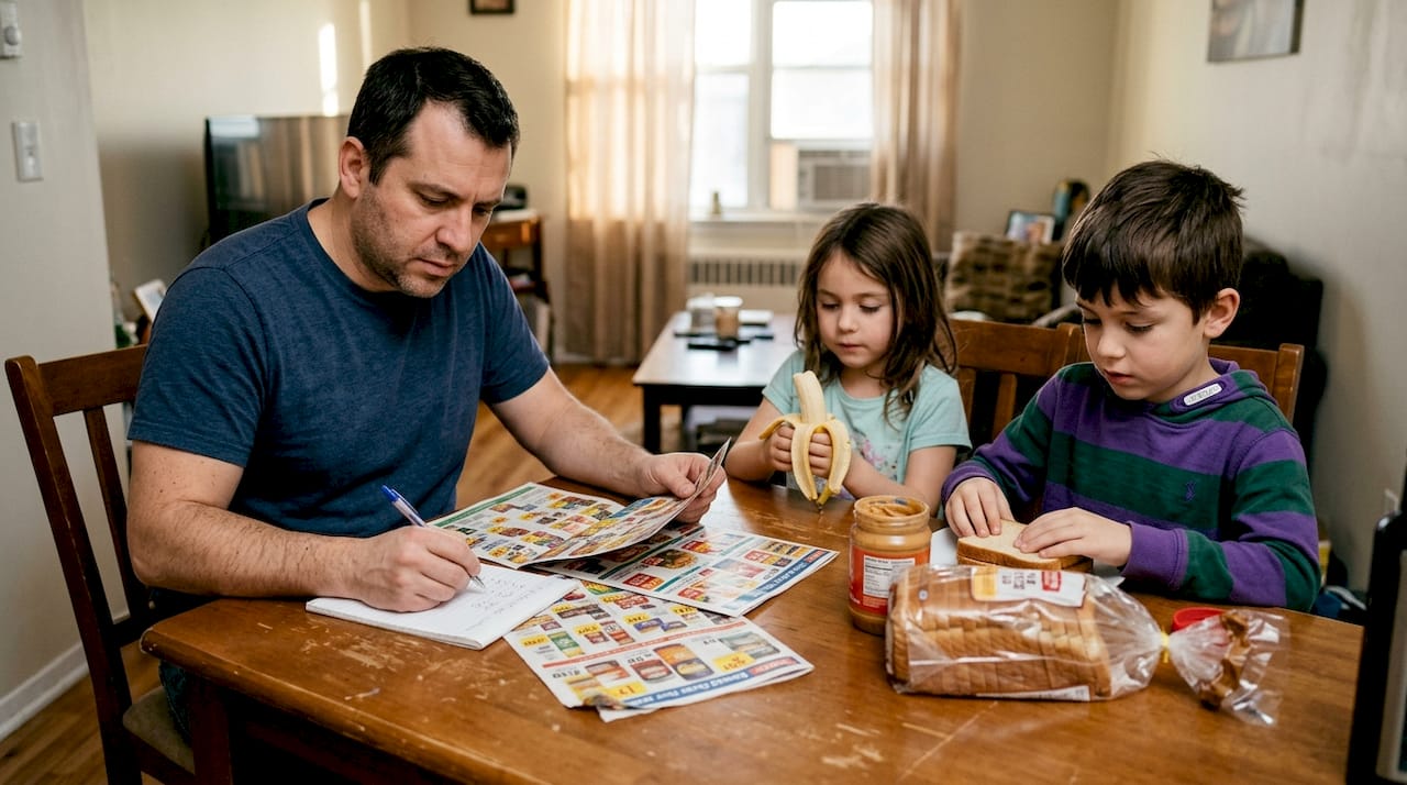 Family planning meals with store brands
