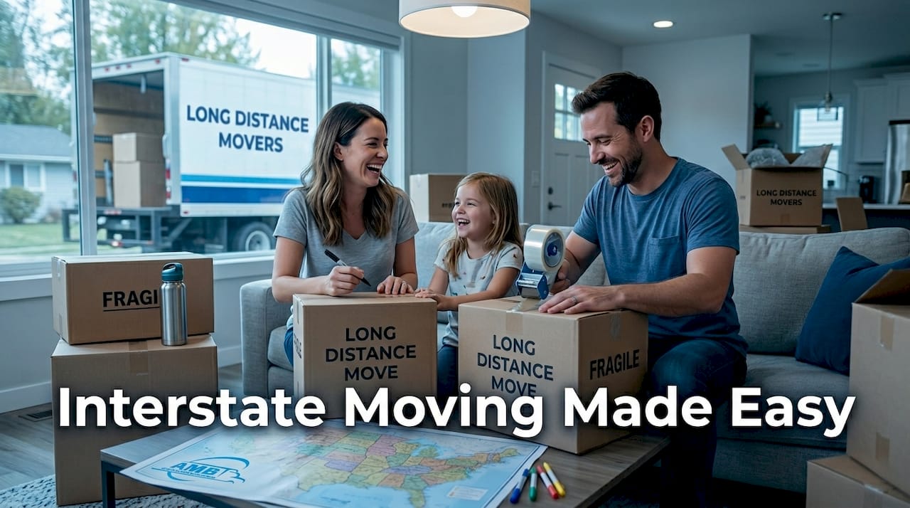 Moving consultant planning route at office desk