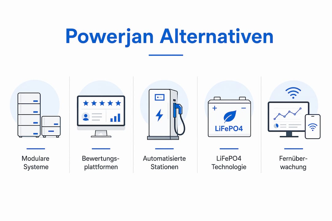 Übersicht: Die besten Alternativen zu Powerjan und ihre wichtigsten Eigenschaften auf einen Blick