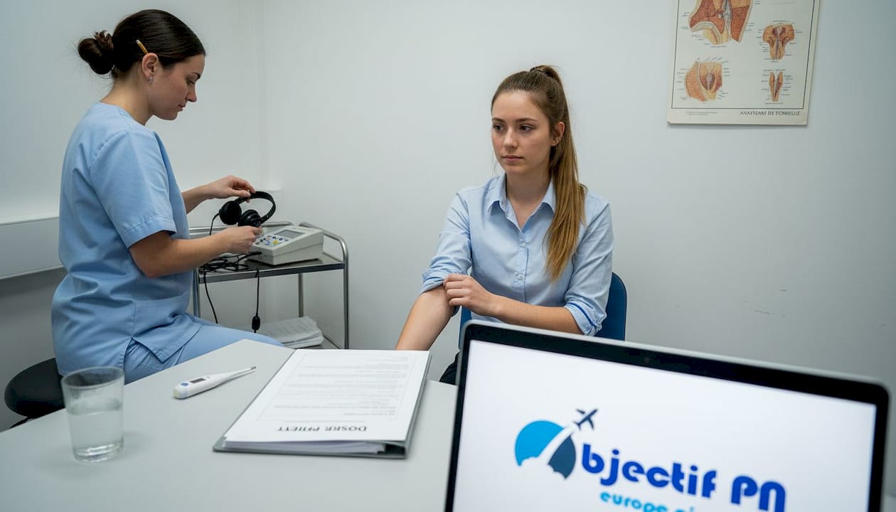 Évaluation médicale d’un(e) candidat(e) au poste de personnel navigant commercial