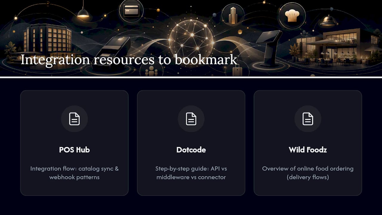 A few more resources worth bookmarking — overview diagram