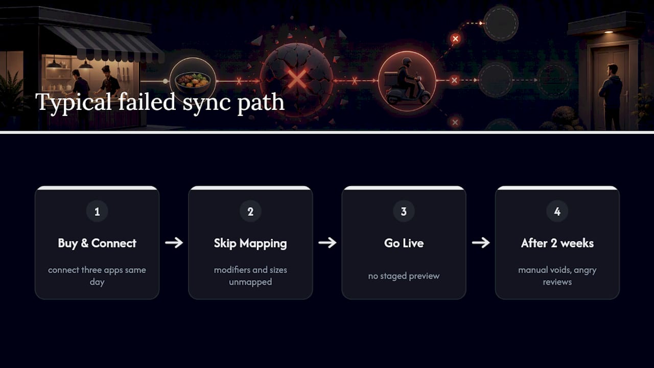 What Fifteen Years of Watching Integrations Fail Taught Me — overview diagram