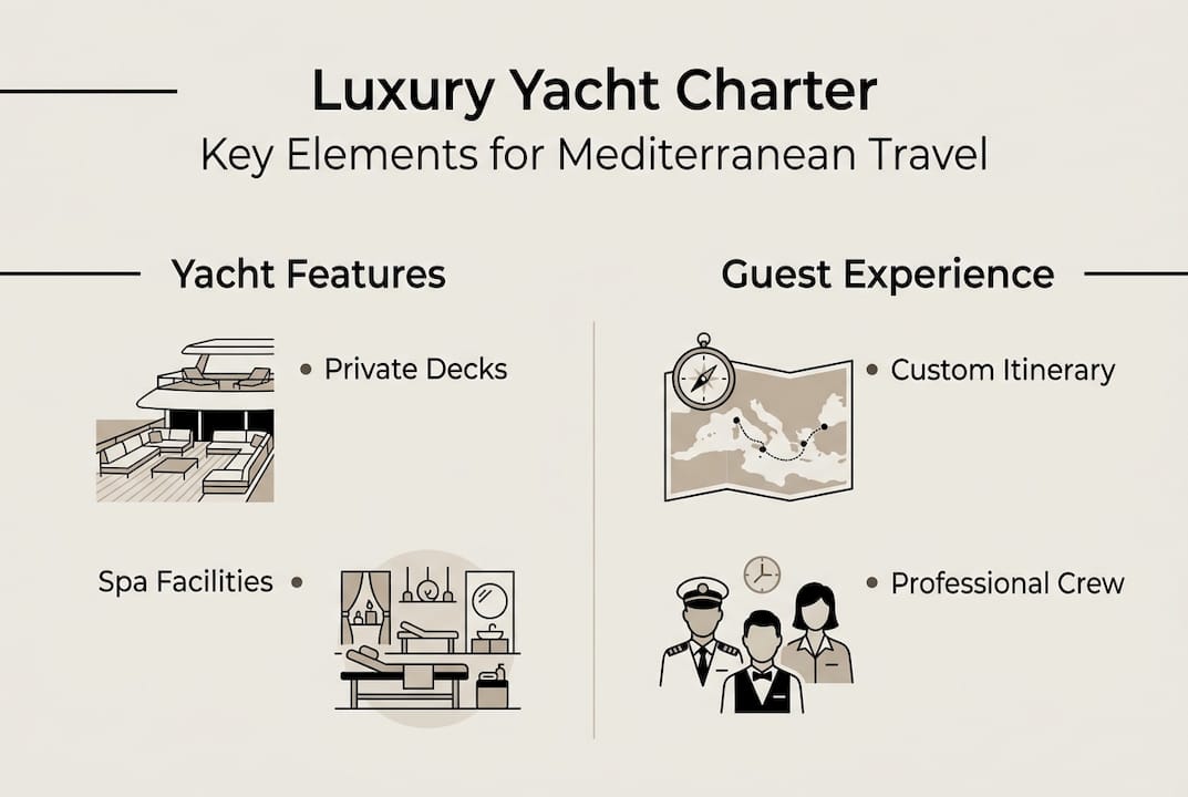 Infographic Mediterranean yacht charter highlights