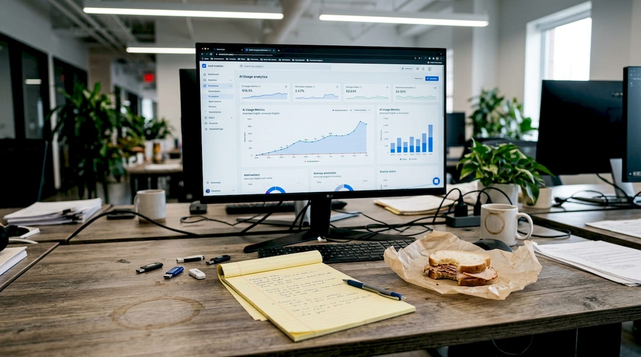 Team collaborating on AI SaaS MVP design