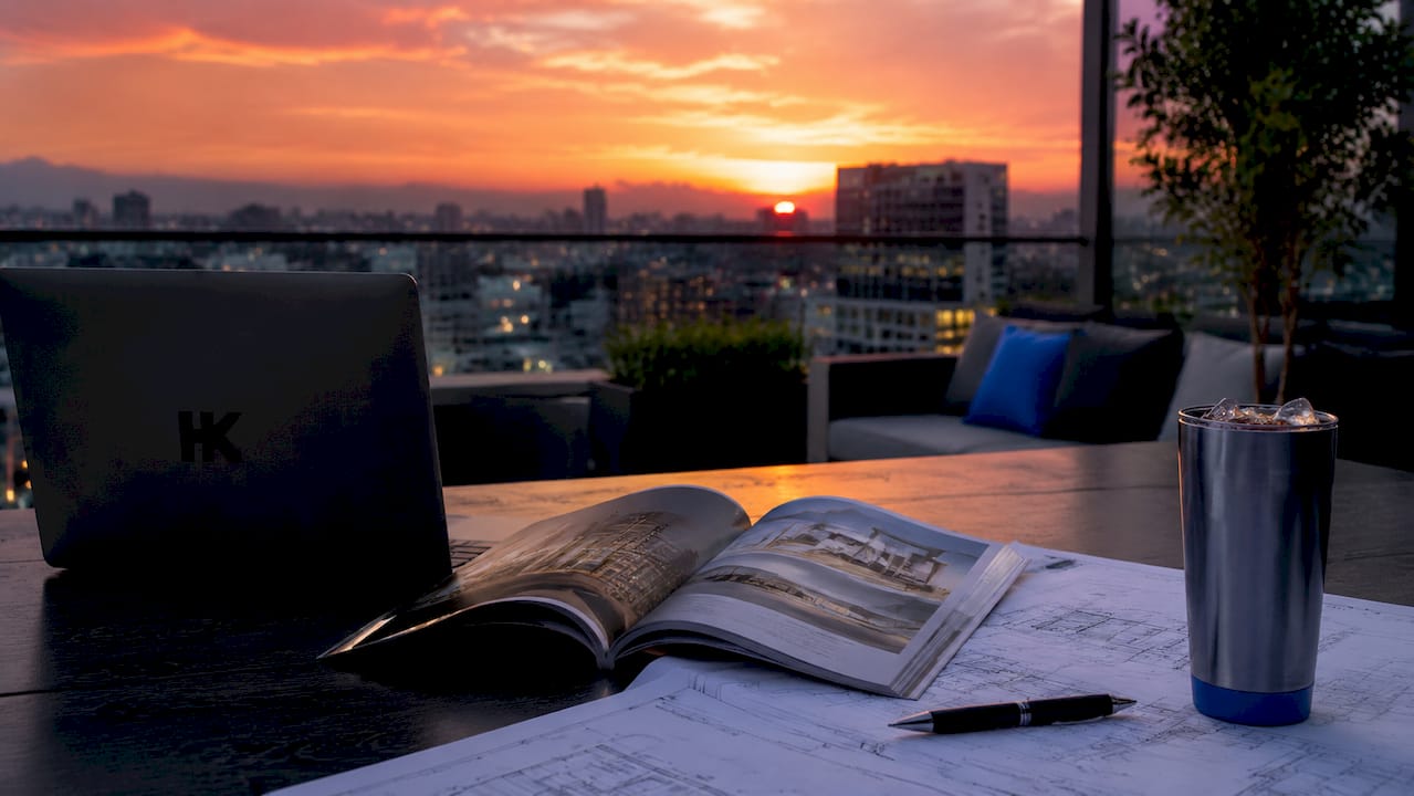 Close-up of SaaS architecture design workspace