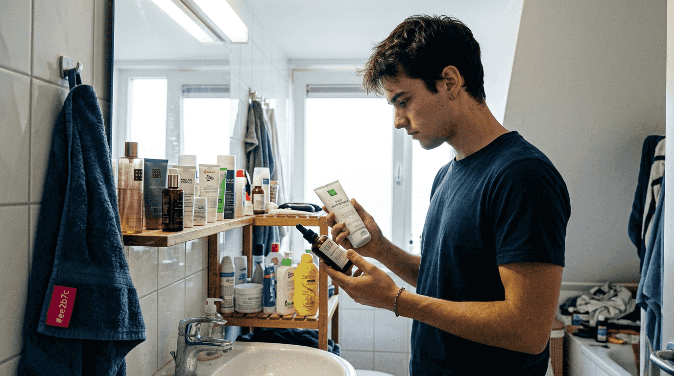 Man zet luxe huidverzorging tegenover betaalbare opties