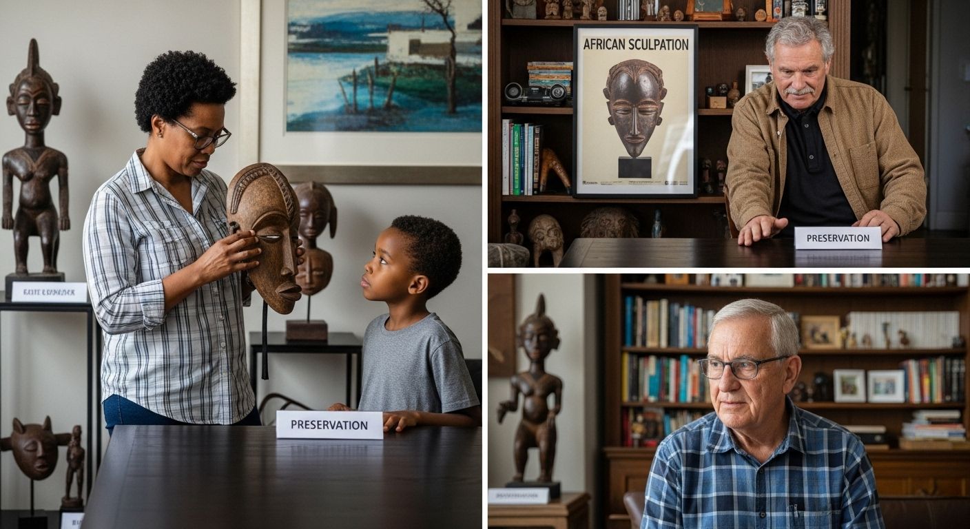 The History of African Sculpture: A 2025 Guide for Collectors 27 collector African sculpture home