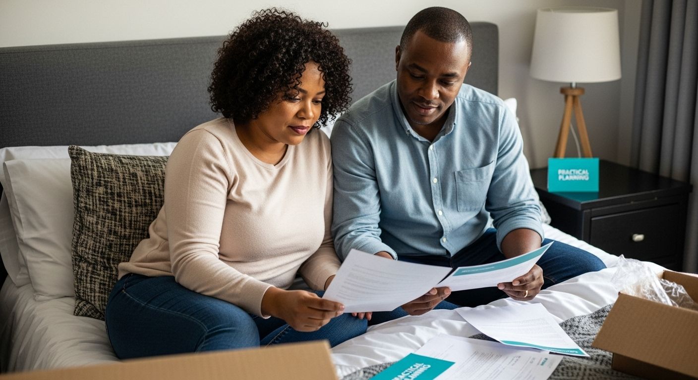 bedroom couple bed planning