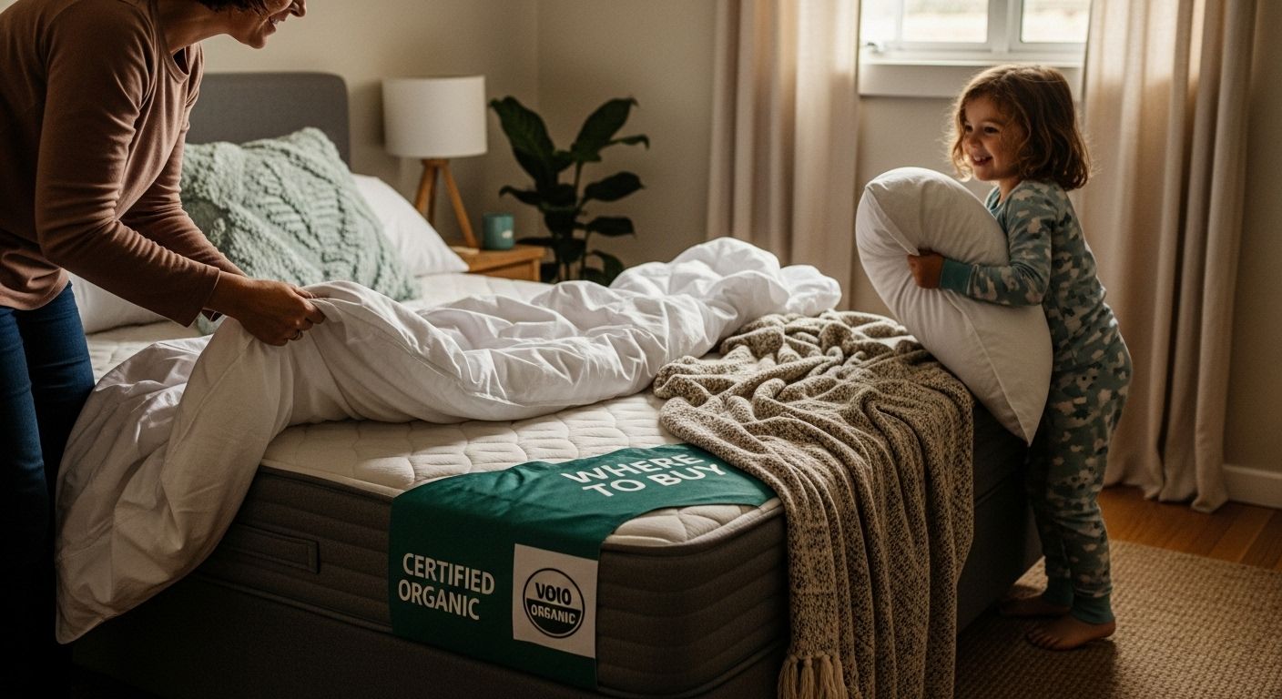 organic mattress home family