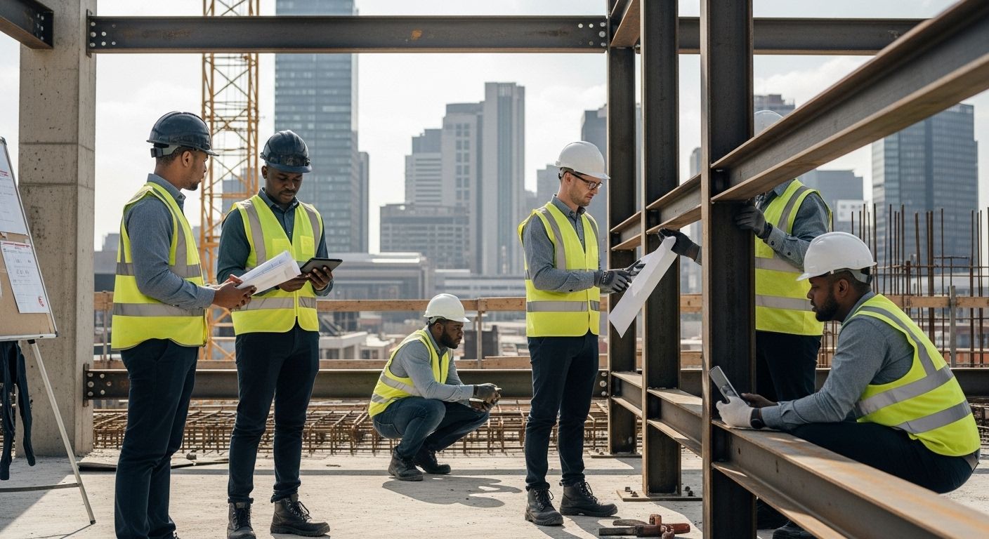 steel applications construction