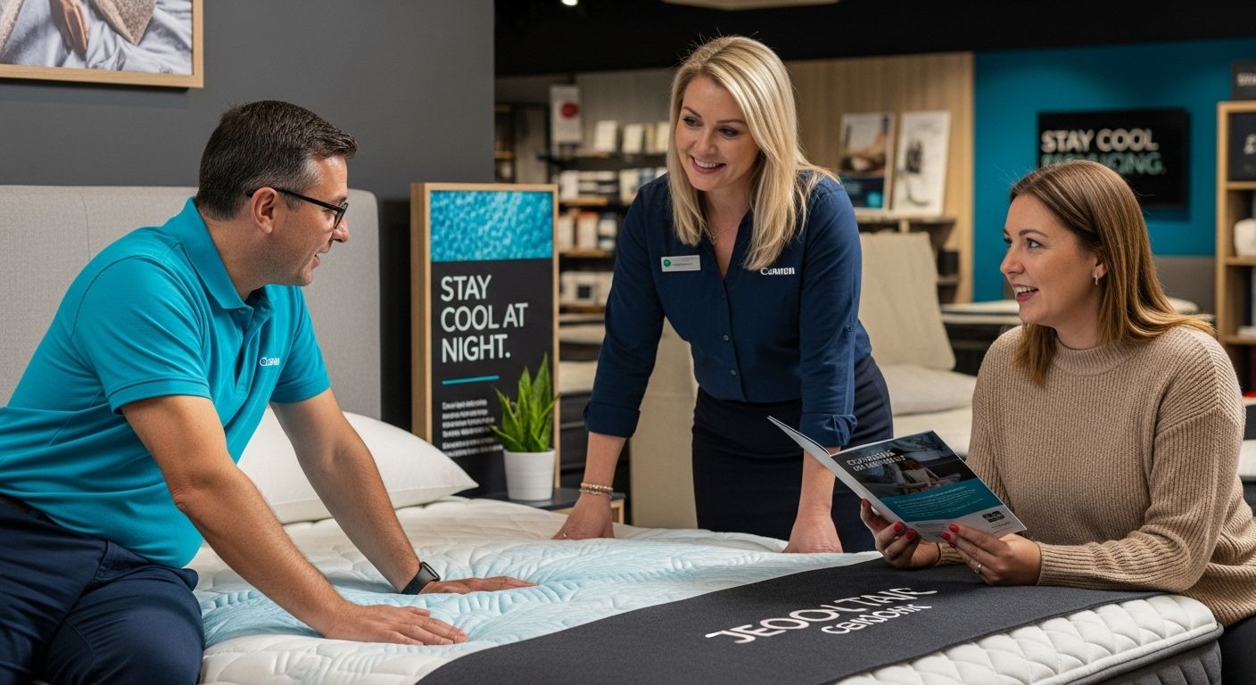 mattress shopping cooling
