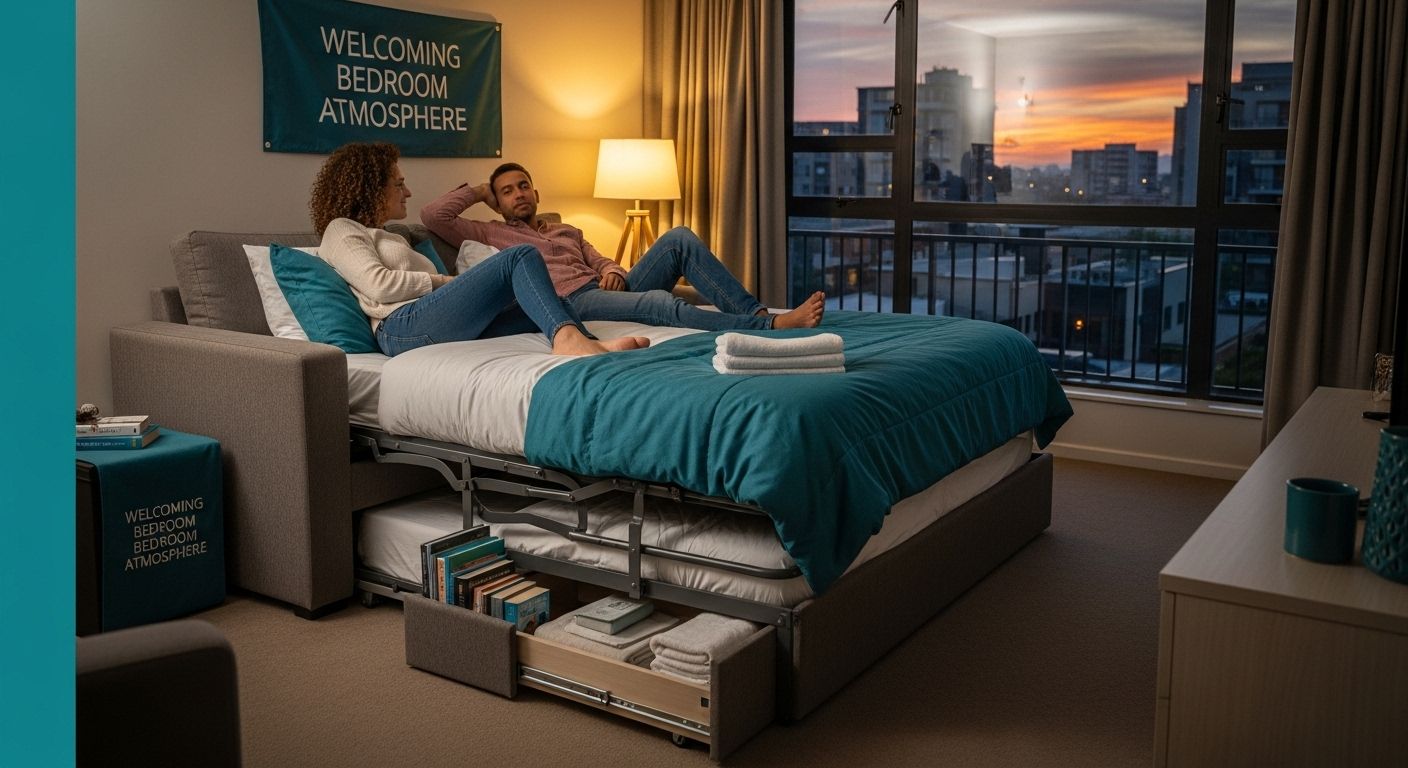 welcoming guest bedroom comfort