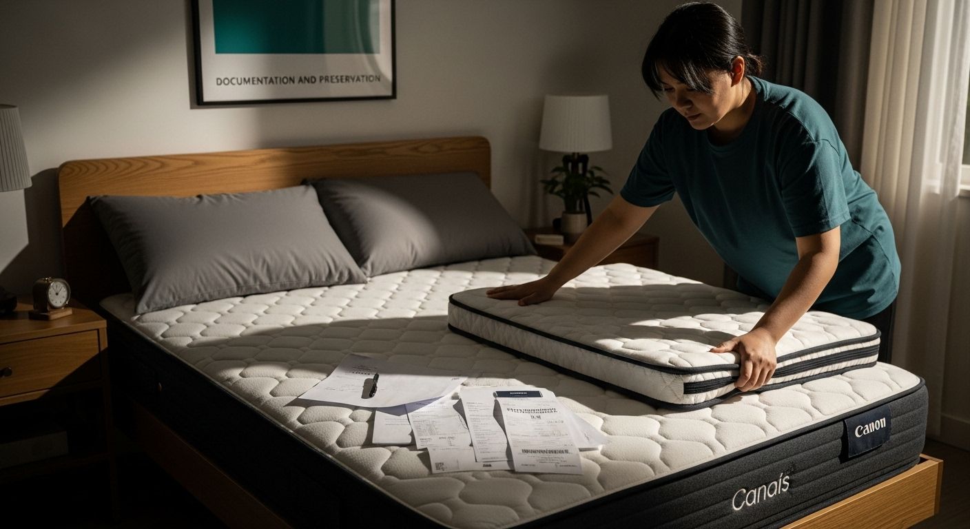 mattress return preparation home