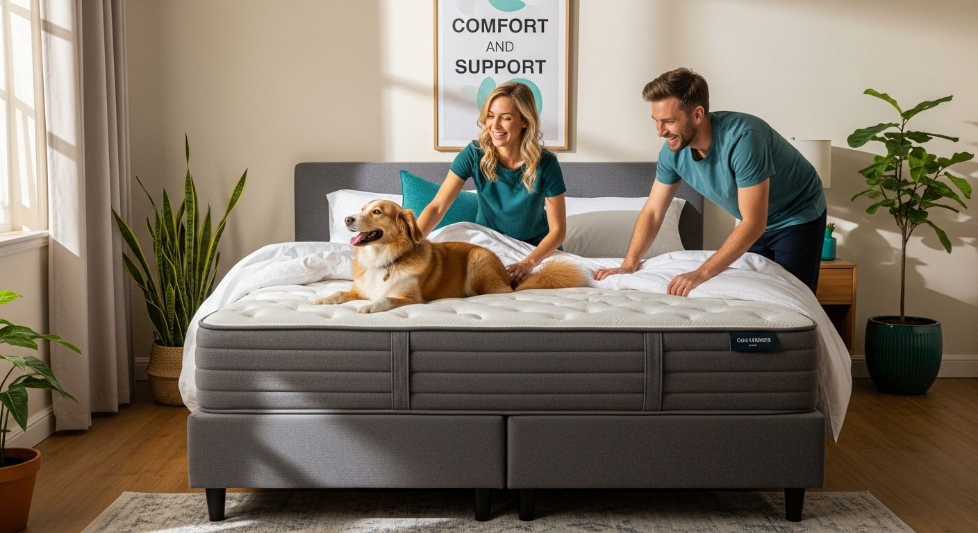 comfortable bedroom ensemble