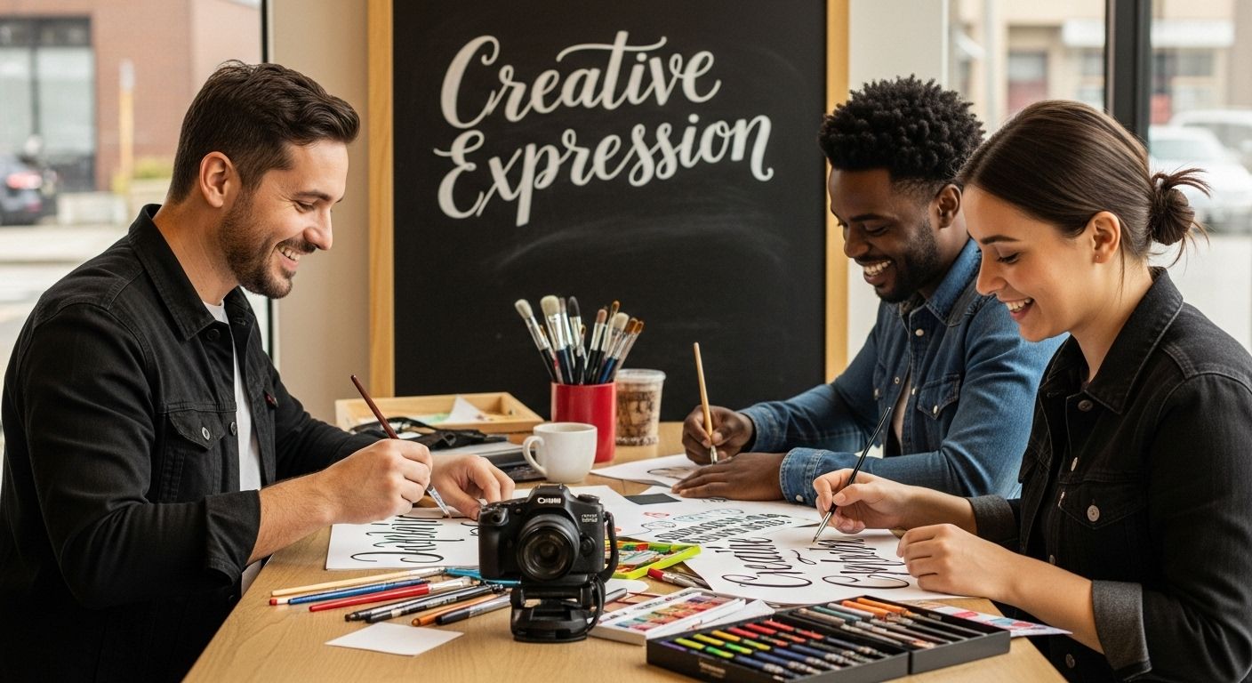 creative hand lettering