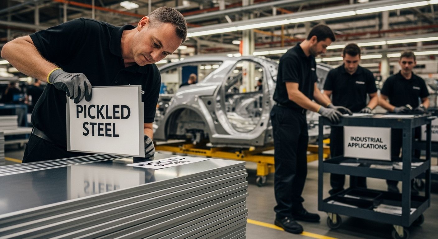 pickled steel automotive use
